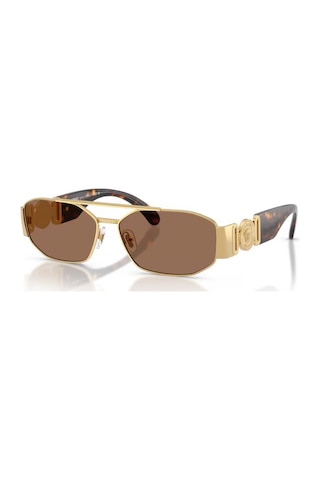 Versace Ve2287 100273 58 Erkek Güneş Gözlüğü Altın