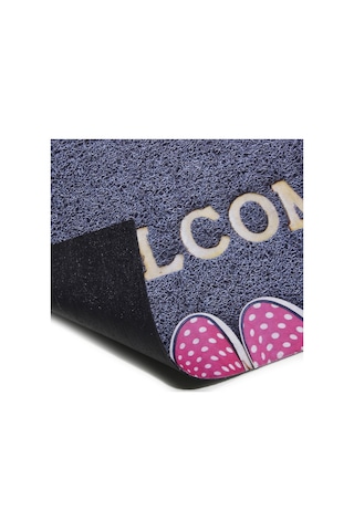 Welcome Yazılı Kauçuk İç Ve Dış Kapı Önü Paspası 45x70