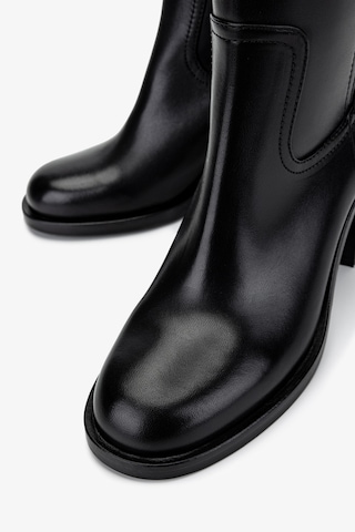 Valmenti Kadın Hakiki Deri Siyah Deri Casual Çizme 1046 6016 Bn Czm Sk24-25 Sıyah Dr Siyah Deri