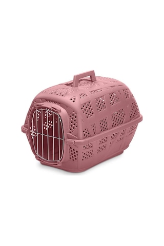 Imac Carry Sport Metal Kapılı Evcil Hayvan Taşıma Çantası Pembe 48,5x34x32cm