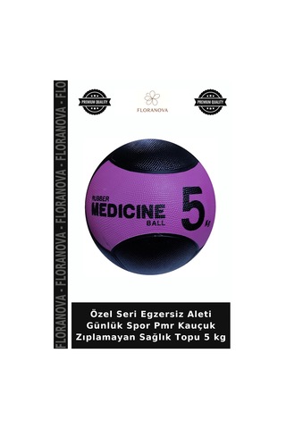Özel Seri Egzersiz Aleti Günlük Spor Pmr Kauçuk Zıplamayan Sağlık Topu 5 Kg