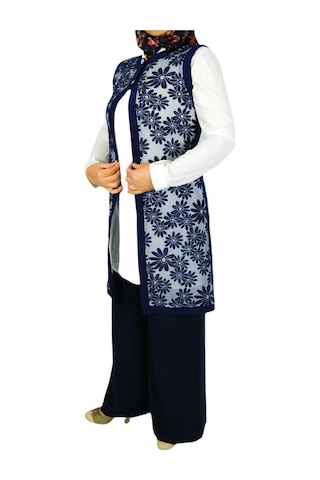 Kadın Krep Güpür Ikili Tunik Msk-0262