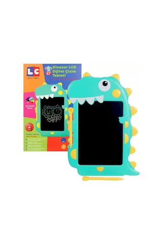 Lcd Dijital Renkli Dinozor Çizim Tableti 8,5 Inç