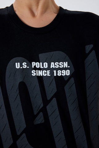 U.s. Polo Assn. 2429 %100 Pamuk Cepli Erkek Çocuk Şort Pijama Takım Siyah