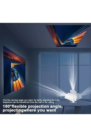 2024 New Projector Hy300 Pro 4k Android 11 Dual Wifi6 260ansı Allwinner H713 Bt5.0 1080p 1280 720...