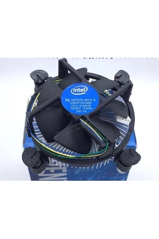 Gubisi Soğutma Fanı Intel E97379-001 E97379-003 Çekirdek I3/i5 Soket 12 V 0.60a 775 Pin 1150/1155/1156 Cpu Fan
