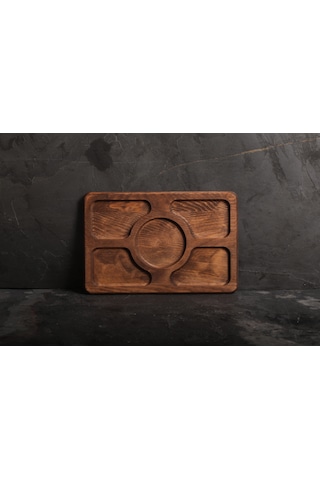 Sammwood 5 Bölmeli Çerezlik&şekerlik