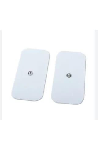 Tens Elektrodu Çıt-çıt Snap Giriş Kablolu 5x9cm Dikdörtgen