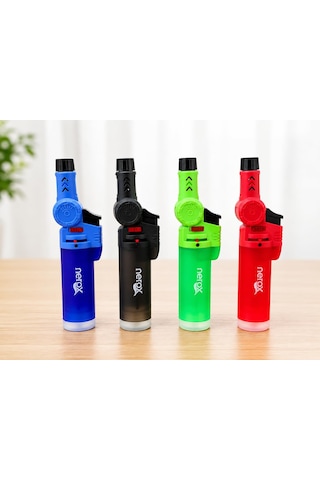 Aksu Nerox Turbo Pürmüz Çakmak Oynar Başlı Standlı Buzlu Karma Renk 1 Adet