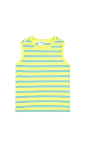 U.S. Polo Assn. Kız Çocuk Fıstık Yeşili Bisiklet Yaka Kolsuz Tişört 50288431-VR087