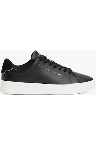 Tommy Hilfiger Th Court Lth Detaıl Ess Siyah