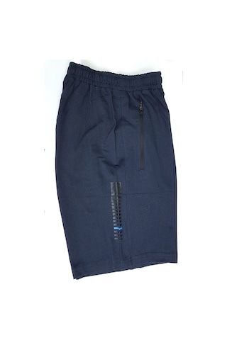 Crozwise 3183-01 Lacivert Astarsız Drops Kumaş Erkek Spor Şort