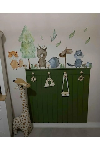 Iskandınav 18x102 Cm Dekoratif Duvar Paneli Boyanabilir