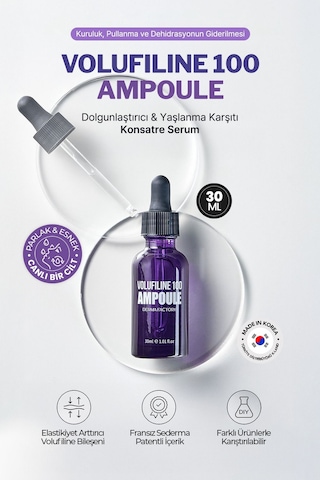 Derma Factory Volufilin İçeren Dolgunlaştırıcı, Konsantre Serum Derma Factory Volufilin 100