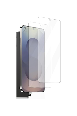 Samsung Galaxy S25 Ultra Uyumlu Ekran Koruyucu Şeffaf Temperli Kırılmaz Cam Ekran Koruyucu 2 Adet