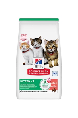 Hills Scıence Plan Kitten Somon Balıklı Yavru Kedi Maması 7 Kg 105-10052.04