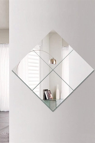 Enc Home 25x25 Kare Cam Ayna Beyaz