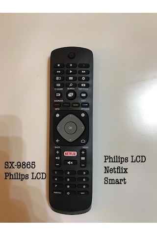 Philips Uyumlu Lcd Led Netflix Smart Tuşlu Tv Kumandası