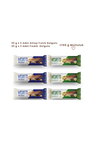 Dubai Çikolatası Tanışma Paketi 25 G X 6 Adet