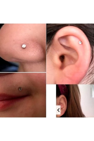 Beyaz Zirkon Taşlı 3 Mm Mıknatıslı Deliksiz Küpe 1 Çift Manyetik Fake Küpe Gümüş