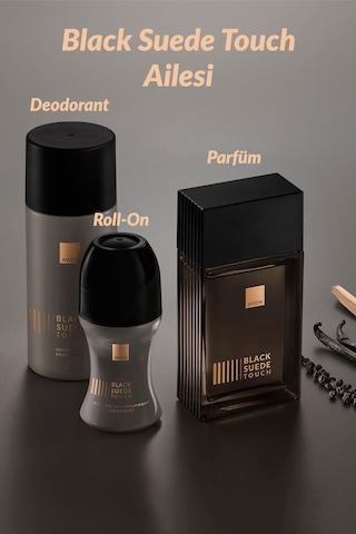 Black Suede Touch Erkek Parfüm Rollon Deodorant Paketi Diğer