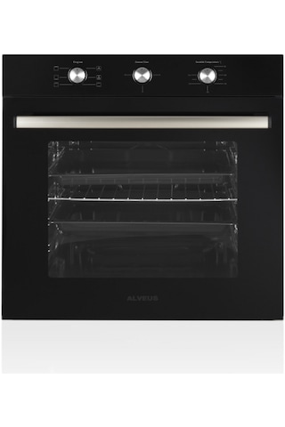 Alveus ALV MFA 614 76 LT Ankastre Fırın Siyah