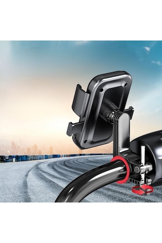 Buffer Motor,motosiklet,bisiklet ,scooter İçin Telefon Tutucu