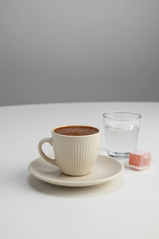 Bernardo Supra 6 Kişilik Fincan Takımı Beyaz