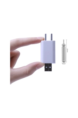 Cr425 3v Şarjlı Pil Ve 2 Girişli Usb Şarj Aleti