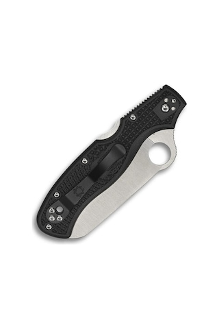 Spyderco Rescue 3 Thin Blue Line Spyderedge Kamp Çakı Siyah