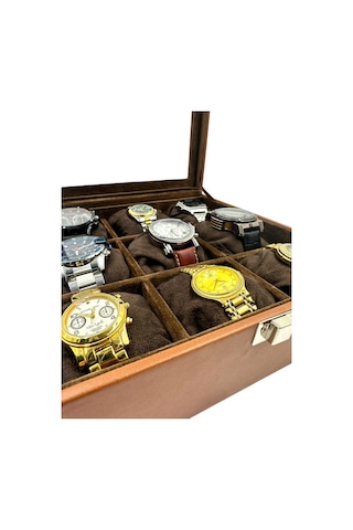 Richbox 9'lu Saat Kutusu Taba