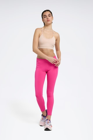 Reebok Elıza Yoga Strappy Bra Pudra Kadın Bra 000000000102237923 Pembe