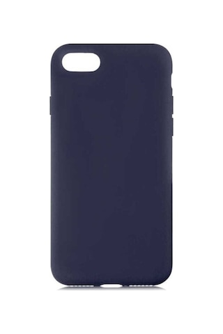 Apple Uyumlu iPhone Se 2020 Kılıf Zore Lsr Lansman Kapak Lacivert