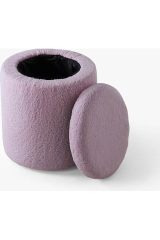 Teddy Sandıklı Puff Pembe