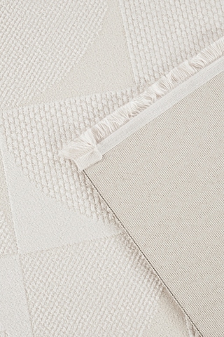 Woolhome Rozali 6005 Krem Akrilik Modern Salon Halısı Krem