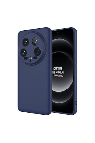 Xiaomi Mi 14 Ultra Kılıf Zore Mara Lansman Kapak Lacivert