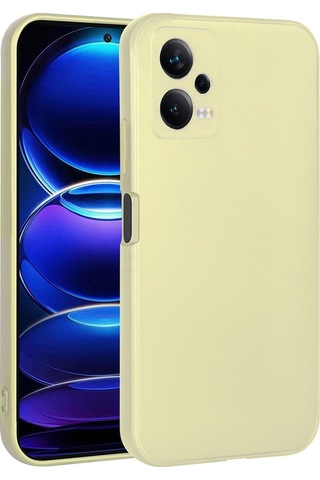 Xiaomi Redmi Note 12 5g Kılıf Zore Premier Silikon Kapak Gold