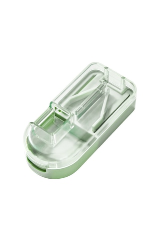 Mufunye Taşınabilir Apteksiz 7 Günlük İlaç Kutusu - Nem Engellli Bölmeli, Reçete İlaçlarını Kolay Böl Ve Sakla Açık Pembe