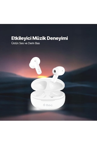 Ttec 2KM160 AirBeat Clap Bluetooth 4.3 Kulak İçi Kulaklık