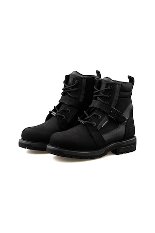 Harley Davidson Franco Wp Black Nubuk Erkek Günlük Bot 025M100697