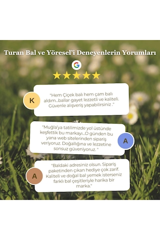 Turan Bal ve Yöresel Karakovan Petek Bal 1500 G