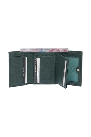 Tergan Yeşil Kadın Cüzdan - S1cb00005633-ı5t Yeşil