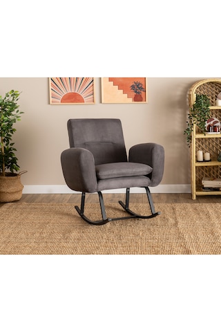 Pafu Kono Tv / Dinlenme / Baba / Emzirme Koltuğu Sallanan Sandalye - Gri