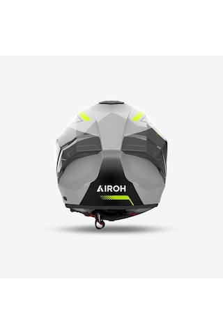 Aıroh Matryx Wıde Yellow Gloss Kask Sarı Gri