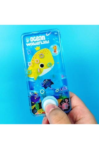 Yellow Okyanus Dünyası Sulu Halka Oyunu Transparent Water Ring Game Water Ring Ocean World For Kids