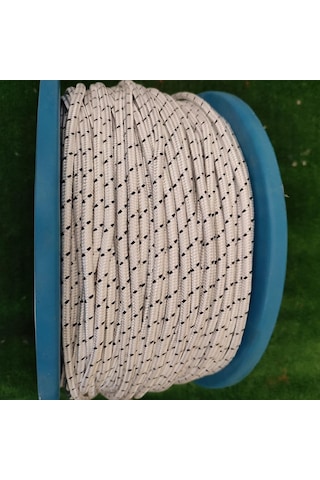 6 Mm 10 Metre Örgü Halat İskota Halat Denizci Tekne Halatı Salıncak İp Dağcı İp Halat