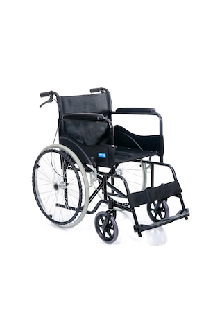 Comfort Plus Ky809 Özel Kumaş Manuel Tekerlekli Sandalye Siyah