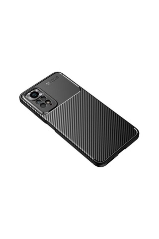 Apsuwa Xiaomi Redmi Note 11 Global Kılıf Negro Karbon Fiber Silikon