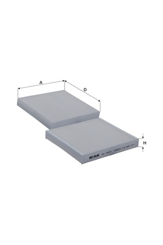 Fil Hc 7077 Nissan Almera 2000-2006 Isuzu D-max Polen Filtresi