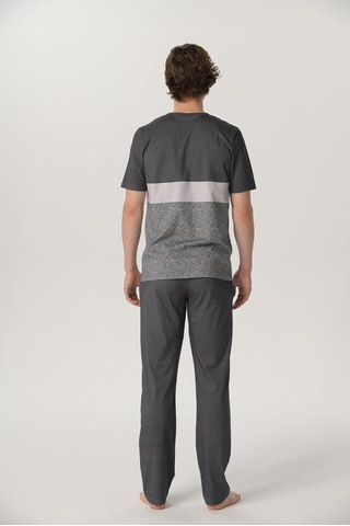 Pijadore 1258 Yarım Kol Pijama Takım 001